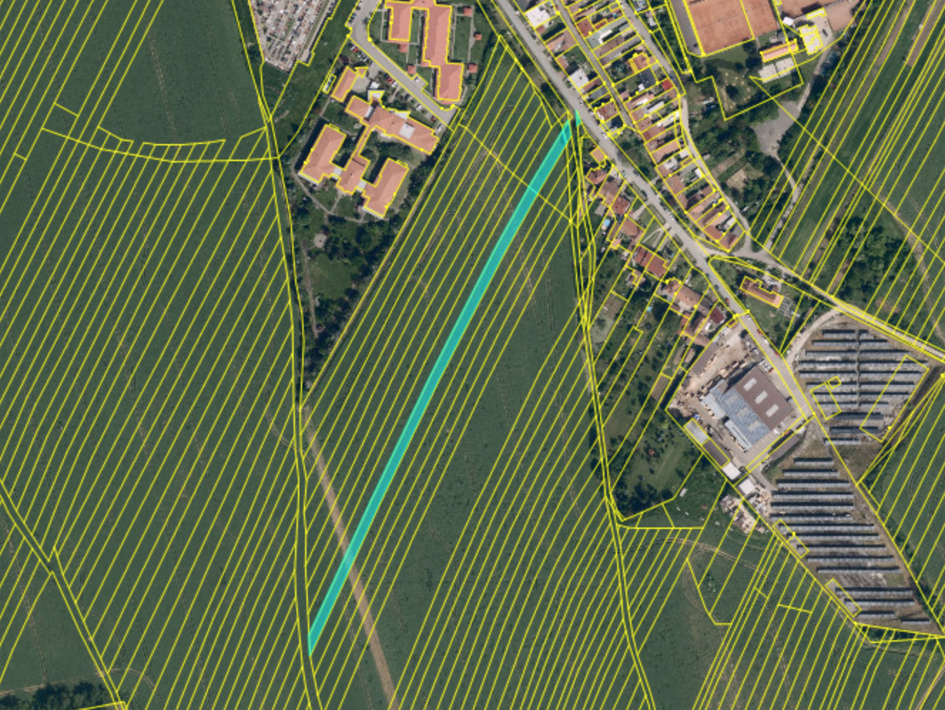 Katastrální mapa 2