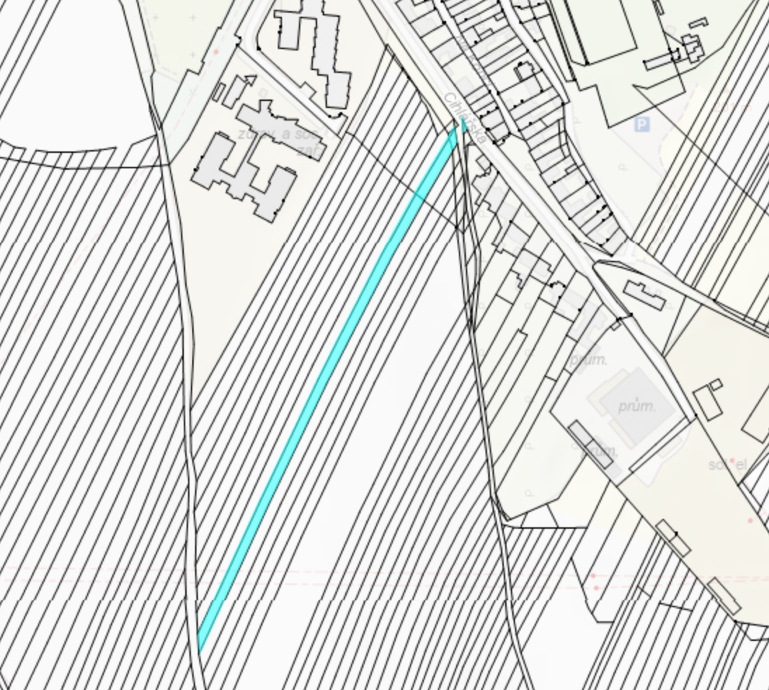 Katastrální mapa